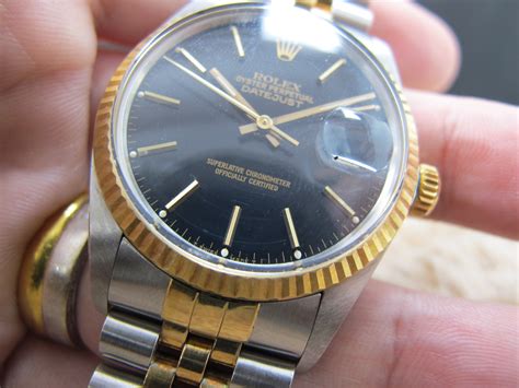 rolex datejust 16013 18k ss|rolex datejust 16013 price.